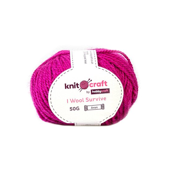 Knitcraft Berry I Wool Survive Yarn 50g