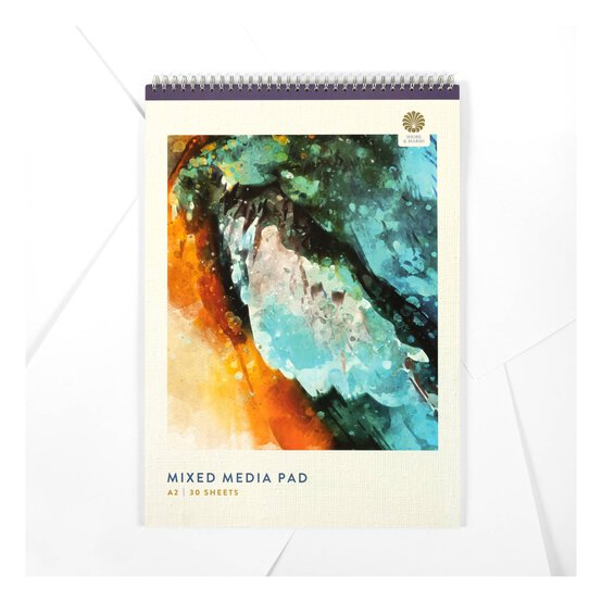 Shore & Marsh Mixed Media Pad A2 30 Sheets