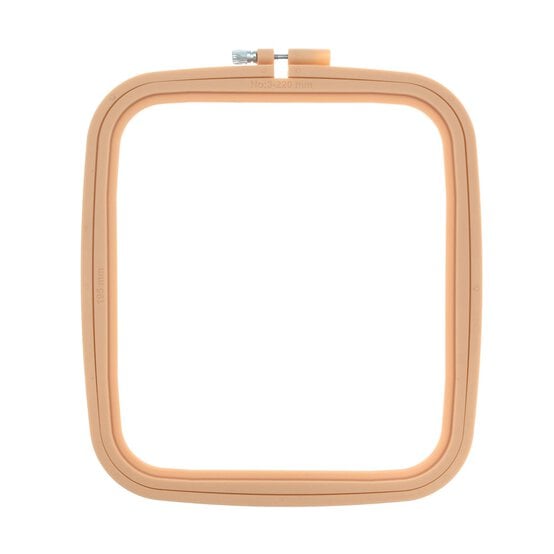 Plastic Rectangle Embroidery Hoop 26.5cm x 23cm