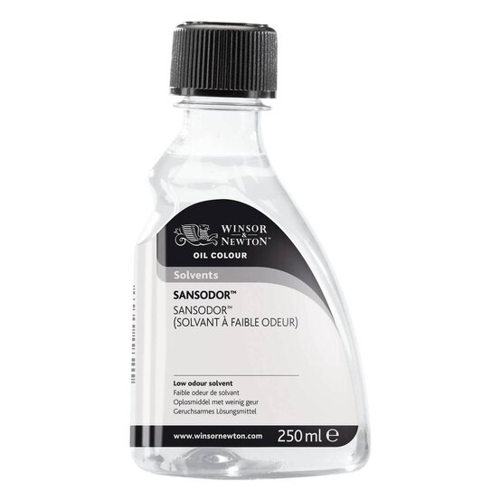 Winsor & Newton Sansodor Low Odour Solvent 250ml