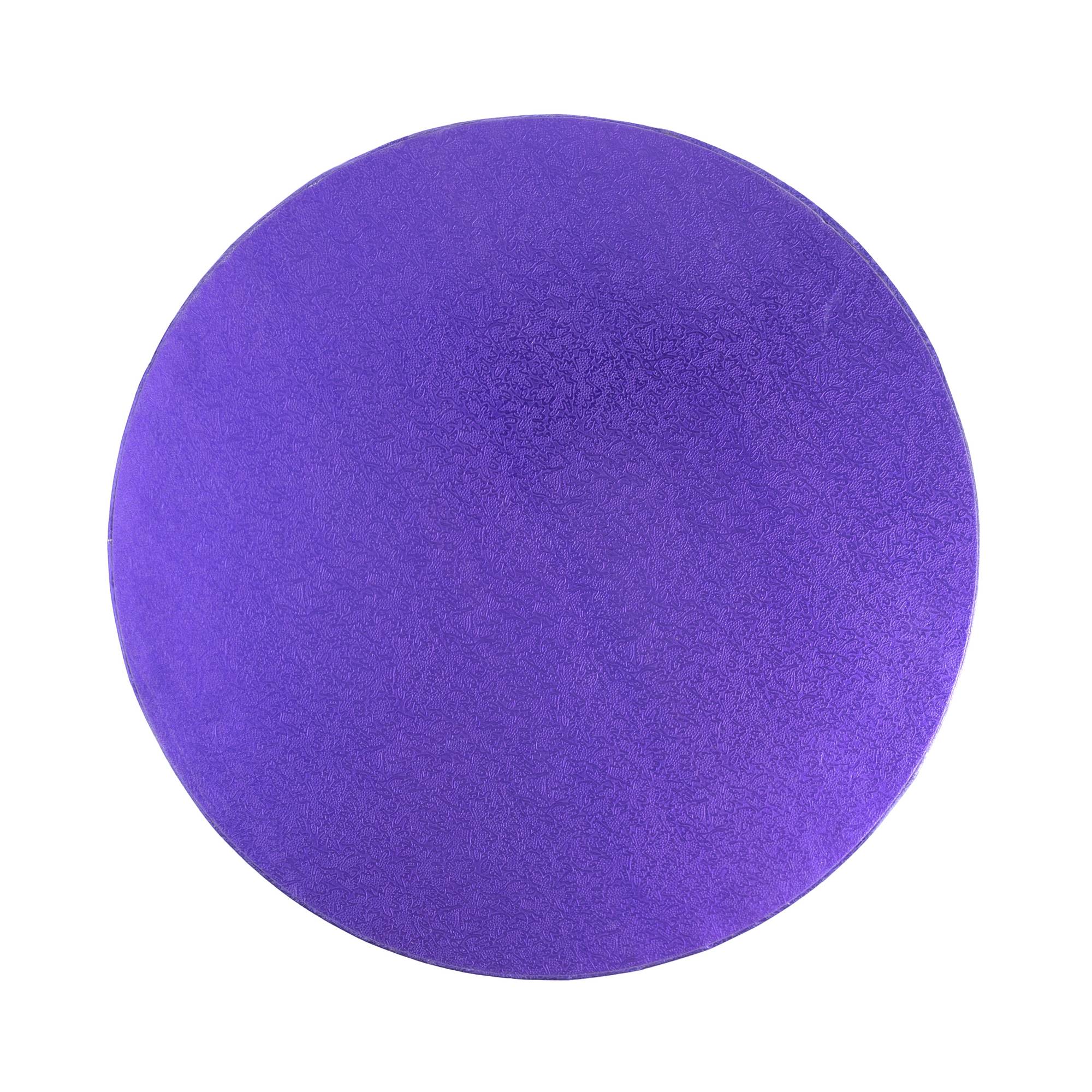 Purple Round Cake Drum 10 Inches