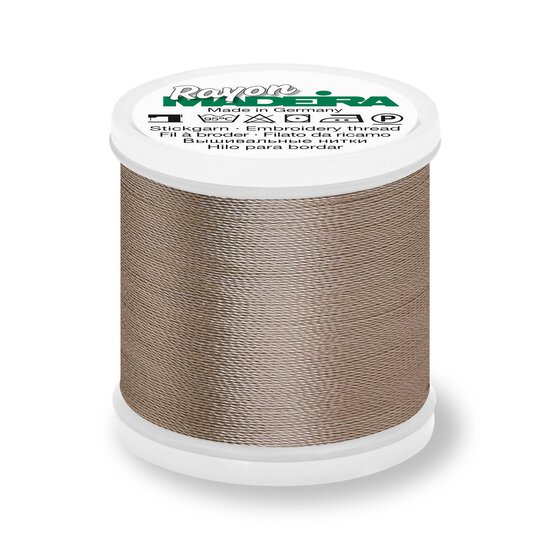 Madeira Taupe Rayon 40 Thread 200m (1128)