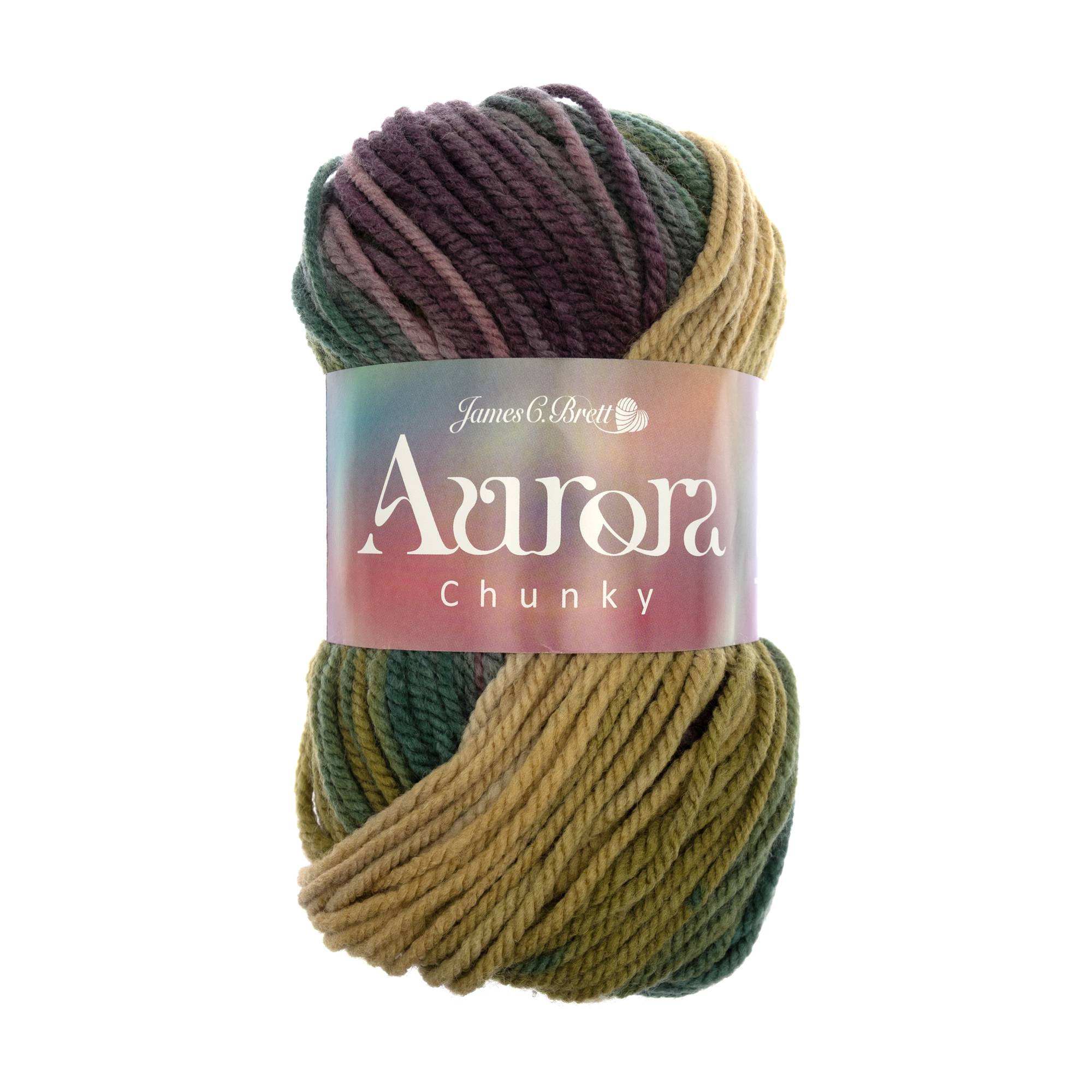 James C Brett Bramble Bush Aurora Chunky Yarn 100g