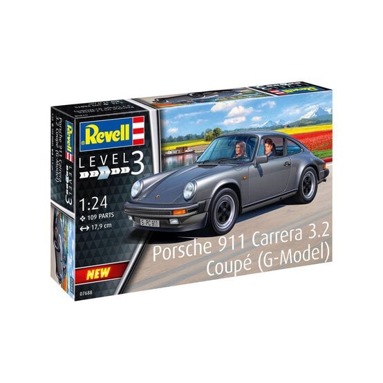Revell Porsche 911 Carrera 3.2 G Model Coupe Model Kit 1:24
