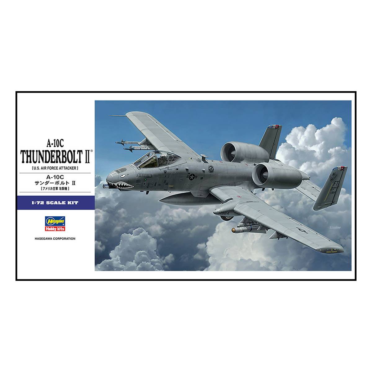 Hasegawa A-10C Thunderbolt II Model Kit 1:72