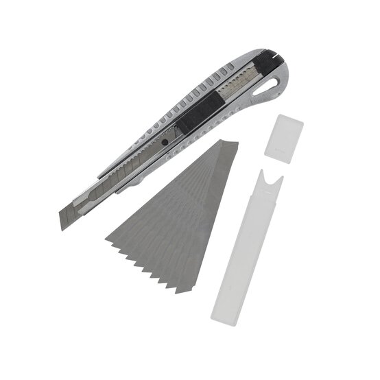 Modelcraft Snap-Off Knife and 10 Blades