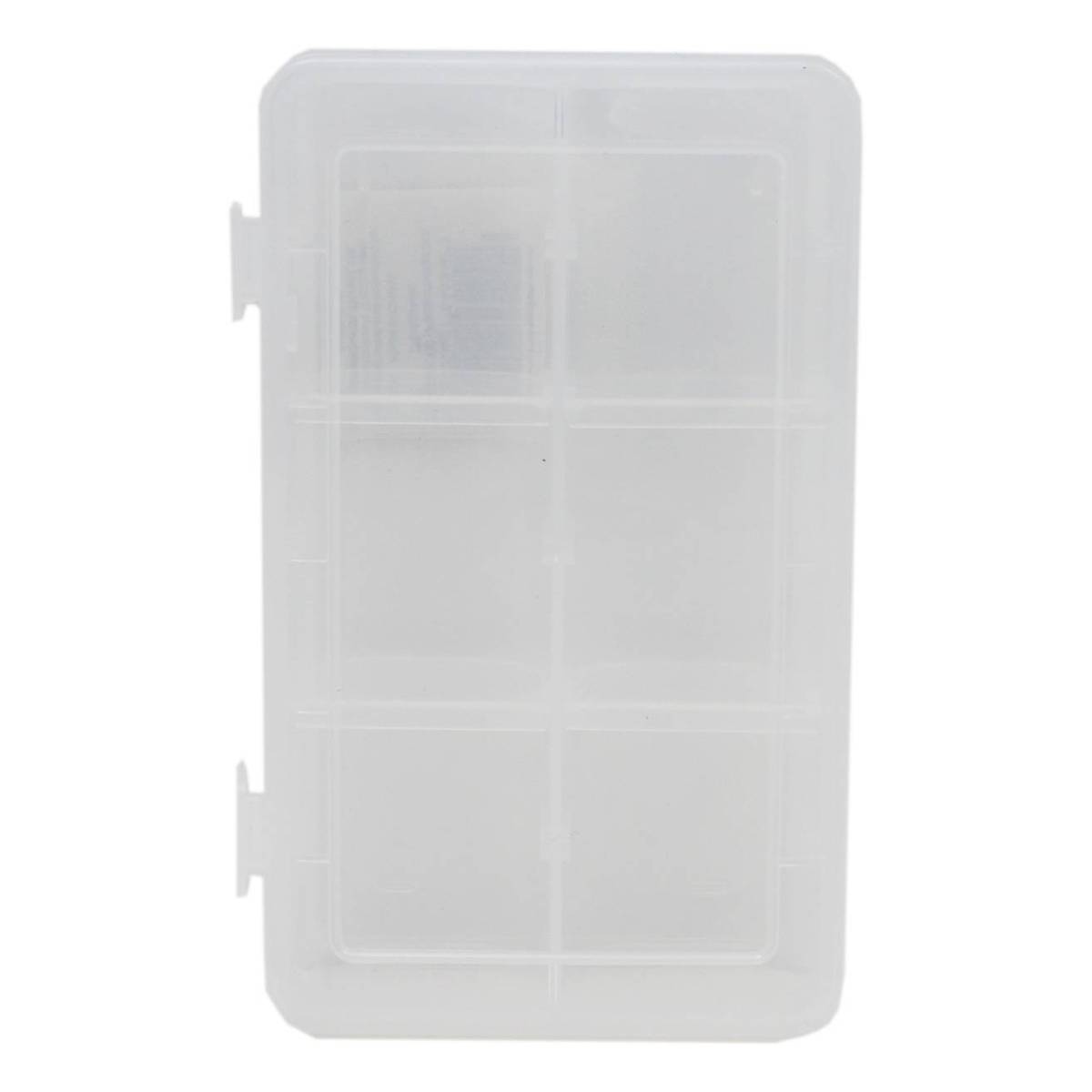 Clear Plastic Storage Box 17.5cm x 10cm
