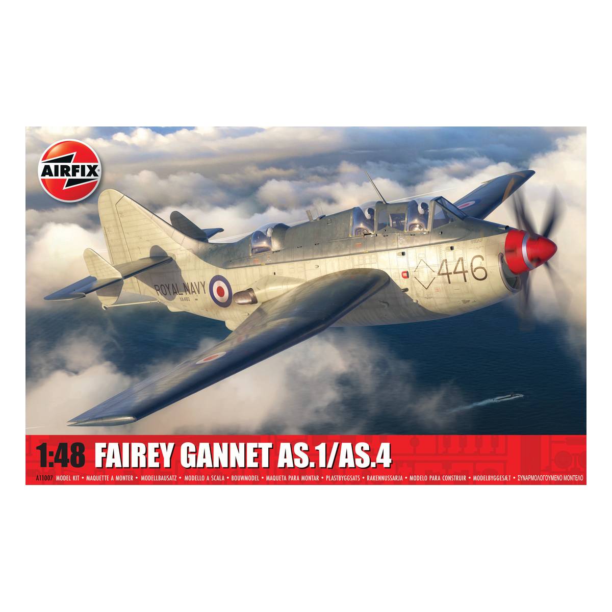 Airfix Fairey Gannet AS.1/AS.4 Model Kit 1:48