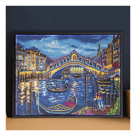 Diamond Dotz Evening Stroll to Rialto Bridge? Kit 27cm x 35cm