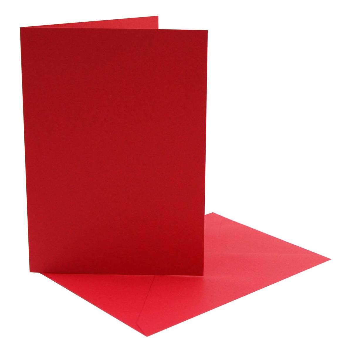 Red Cards5 x 7 Inches 4 Pack