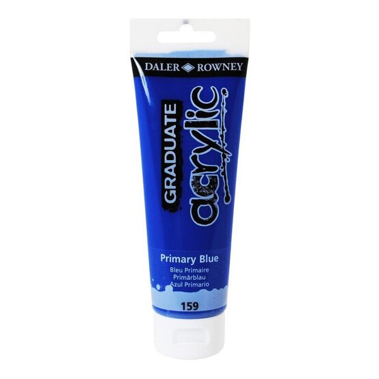 Daler-Rowney Graduate Primary Blue Acrylic Paint 120ml
