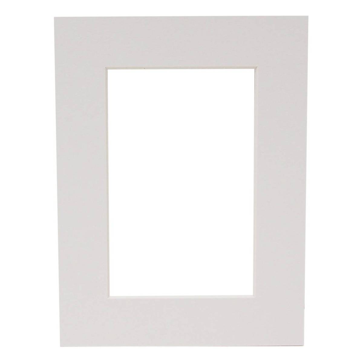 Ivory Single Aperture Mount 8 x 6 Inches