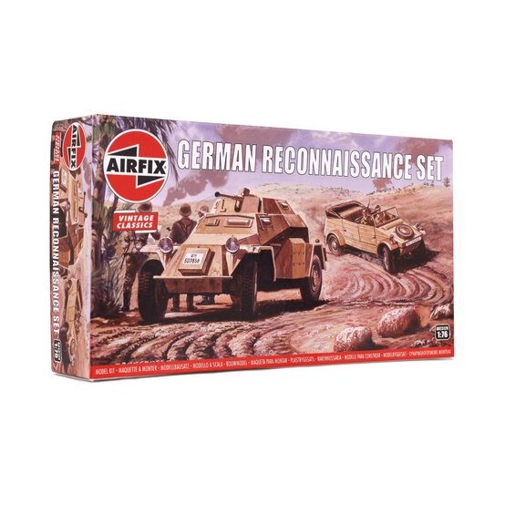 Airfix German Reconnaissance Set Model Kit 1:76