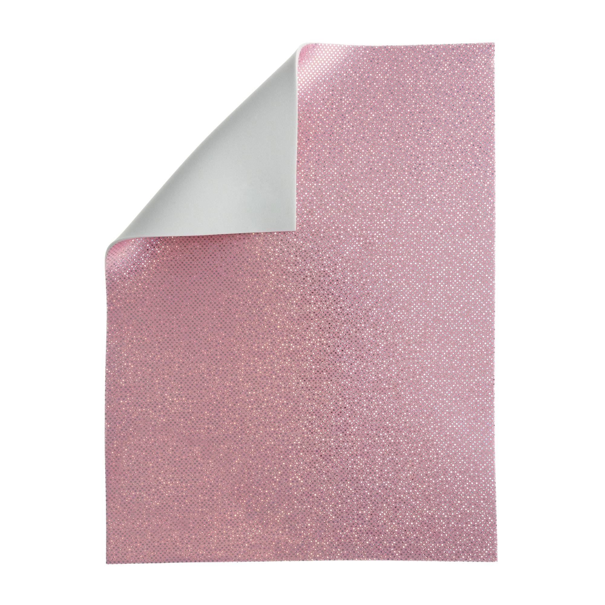 Pink Metallic Spot EVA Foam Sheet 22.5cm x 30cm