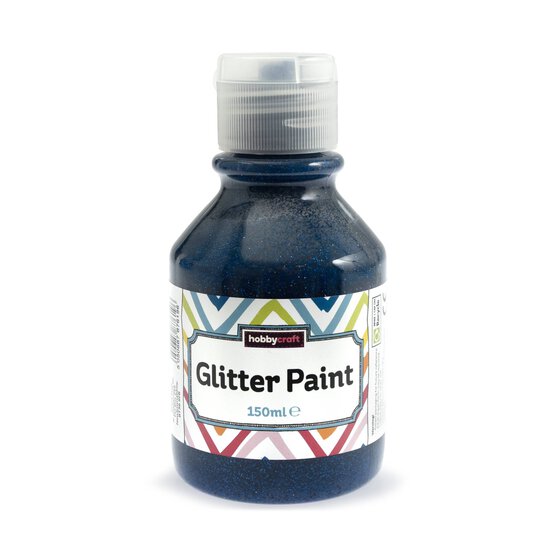 Blue Glitter Paint 150ml