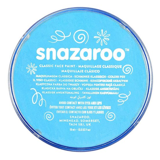 Snazaroo Turquoise Face Paint Compact 18ml