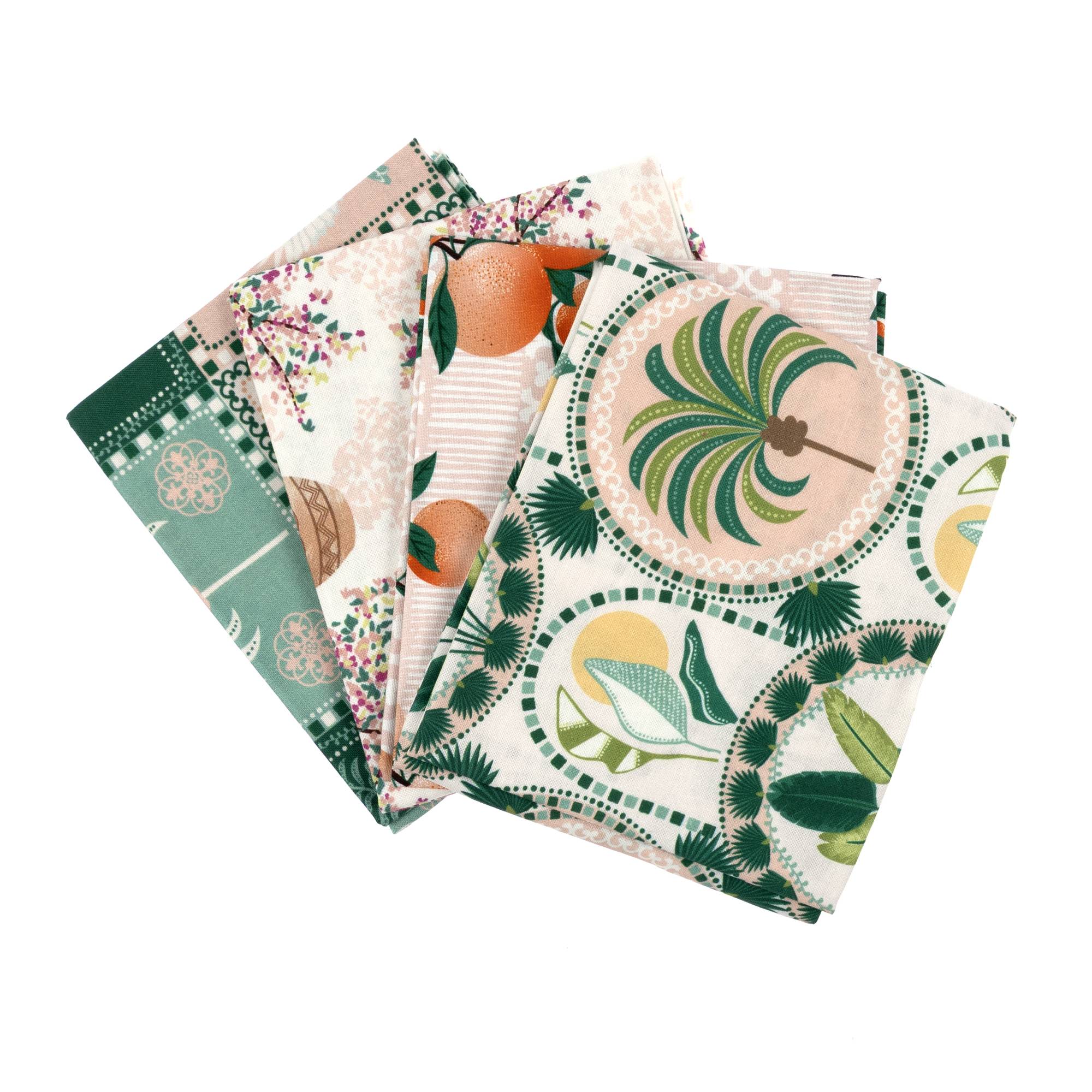 Palm Botanico Cotton Fat Quarters 4 Pack