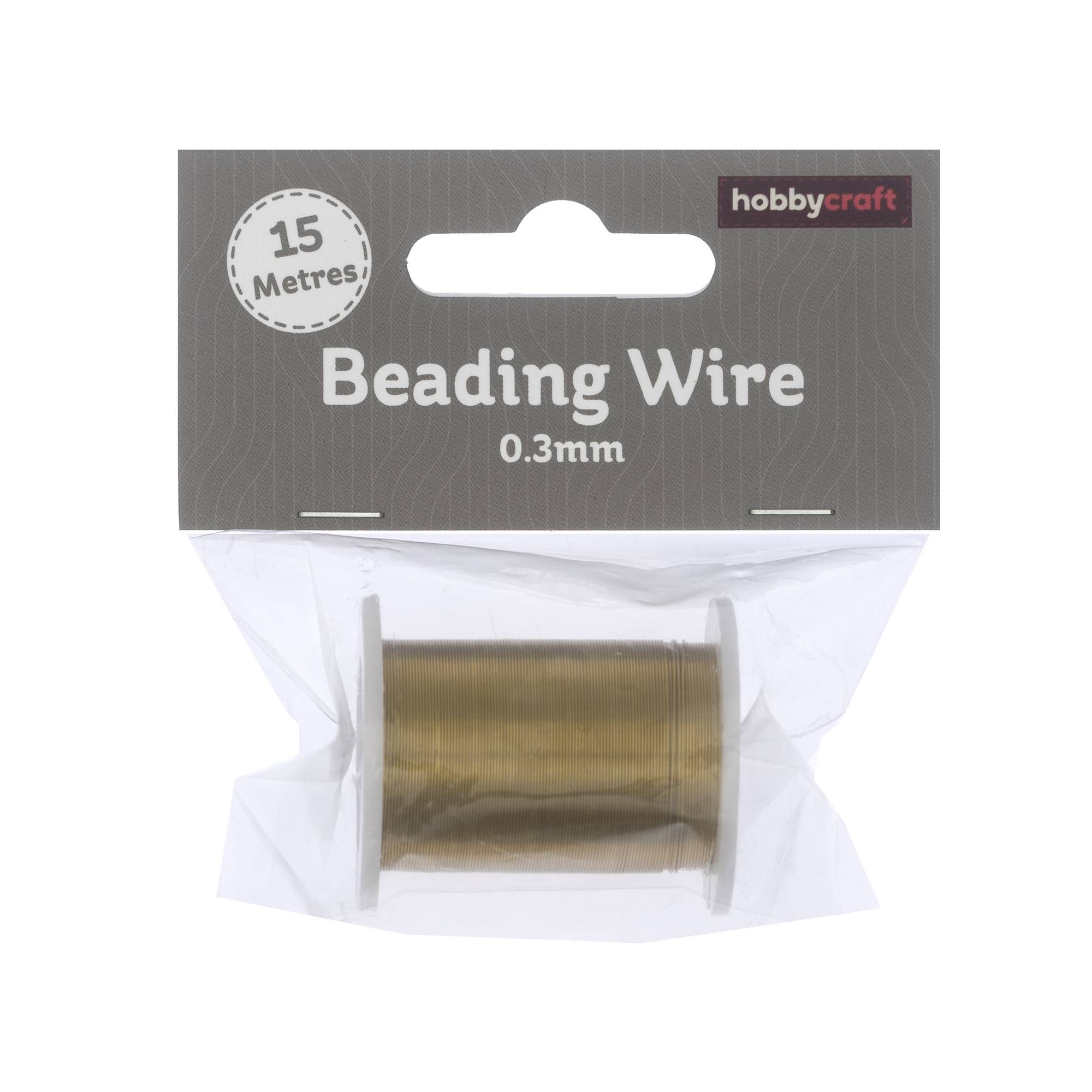Gold Beading Wire 15m