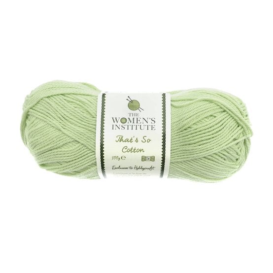 Women’s Institute Celery That’s So Cotton DK Yarn 100g