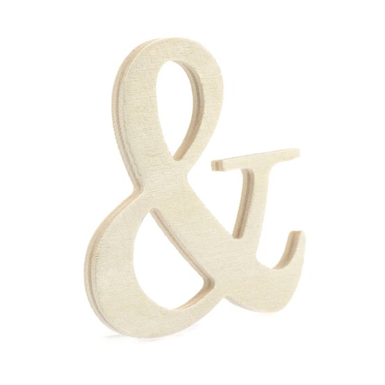 Small Wooden Symbol & 6.5cm