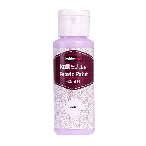 Violet Fabric Paint 60ml