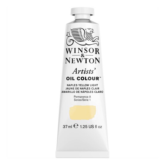 Winsor and Newton Artists Oil Colour Naples Yellow Light 37ml