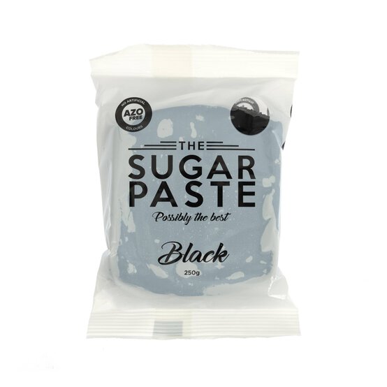 The Sugar Paste Black Sugarpaste 250g