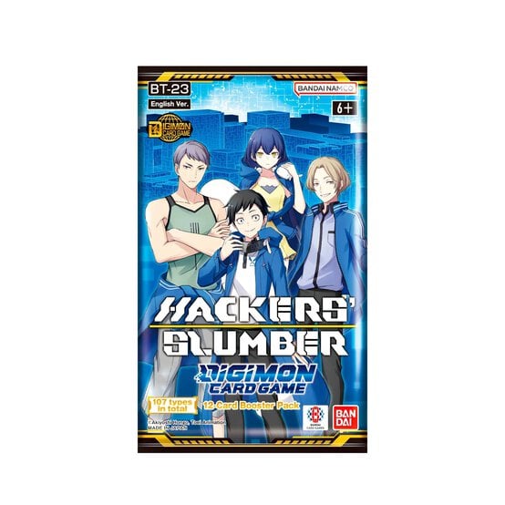 Digimon Card Game Hacker’s Slumber BT23 Booster Pack