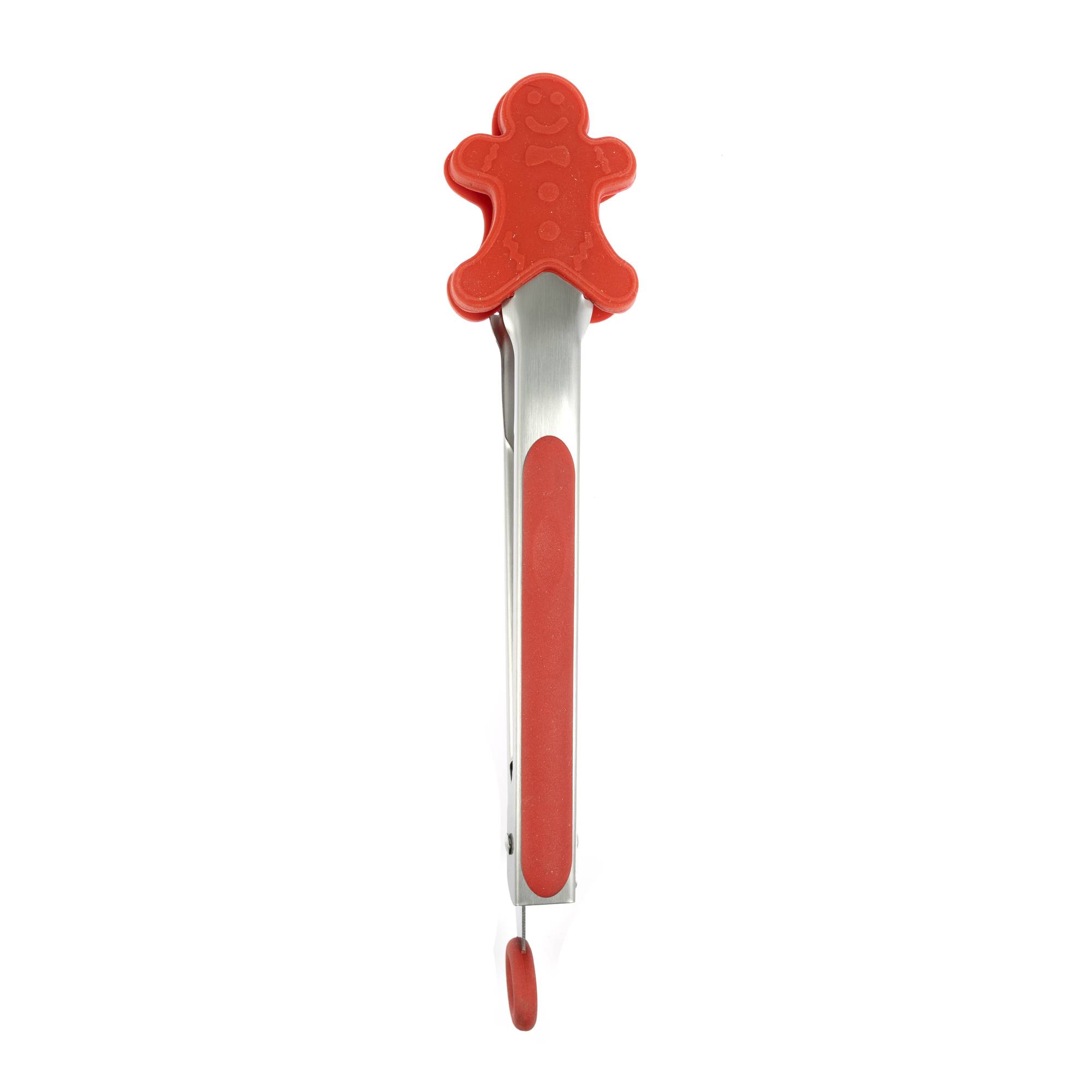 Red Gingerbread Baking Tongs