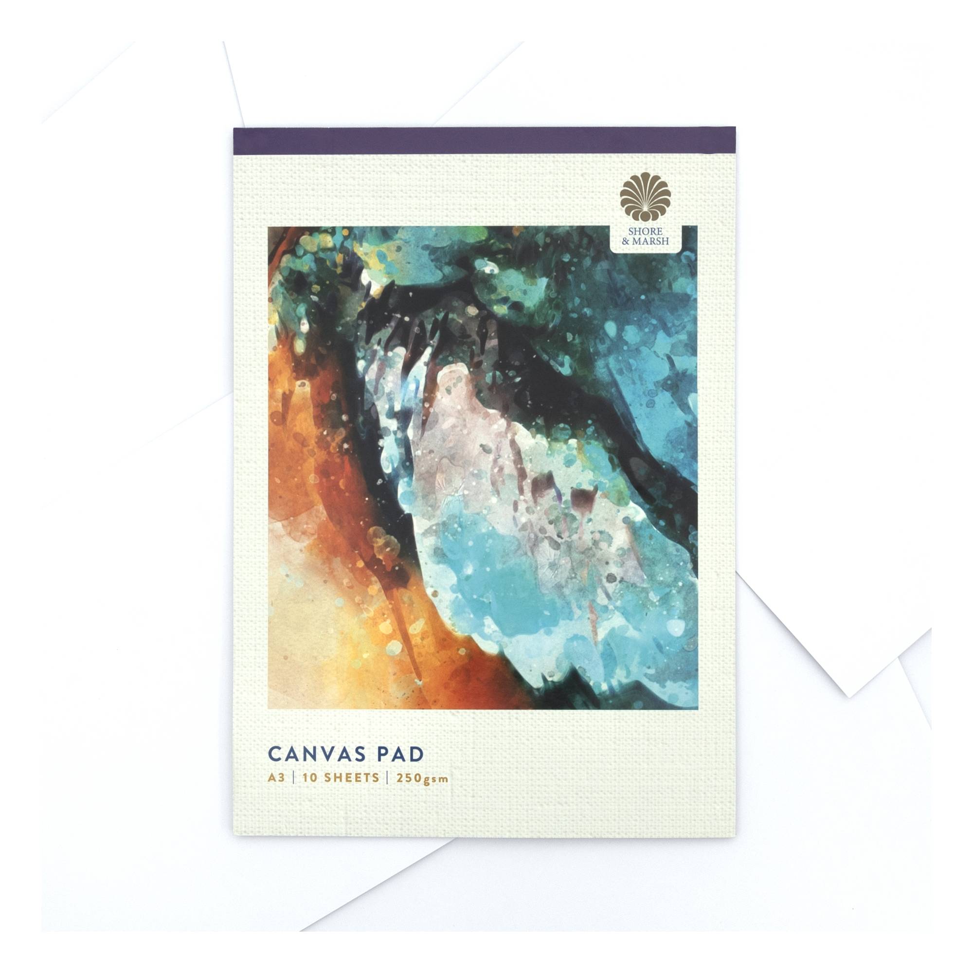 Shore & Marsh A3 Canvas Pad 10 Sheets
