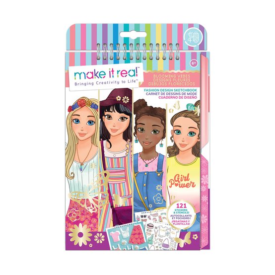 Make It Real Blooming Vibes Sketchbook