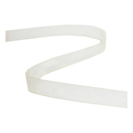 Ivory Organdie Ribbon 6mm x 8m