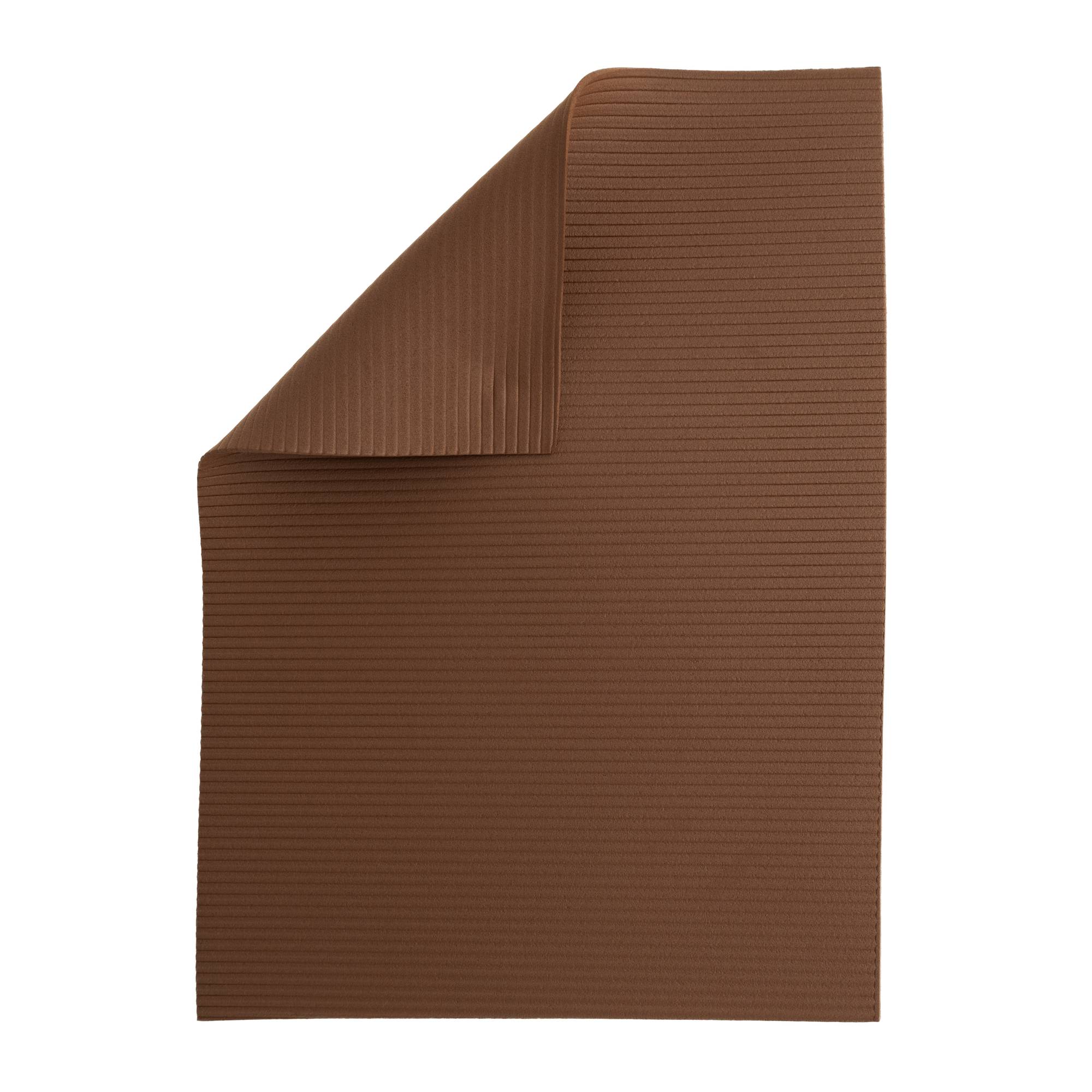 Brown Corrugated EVA Foam Sheet 22.5cm x 30cm