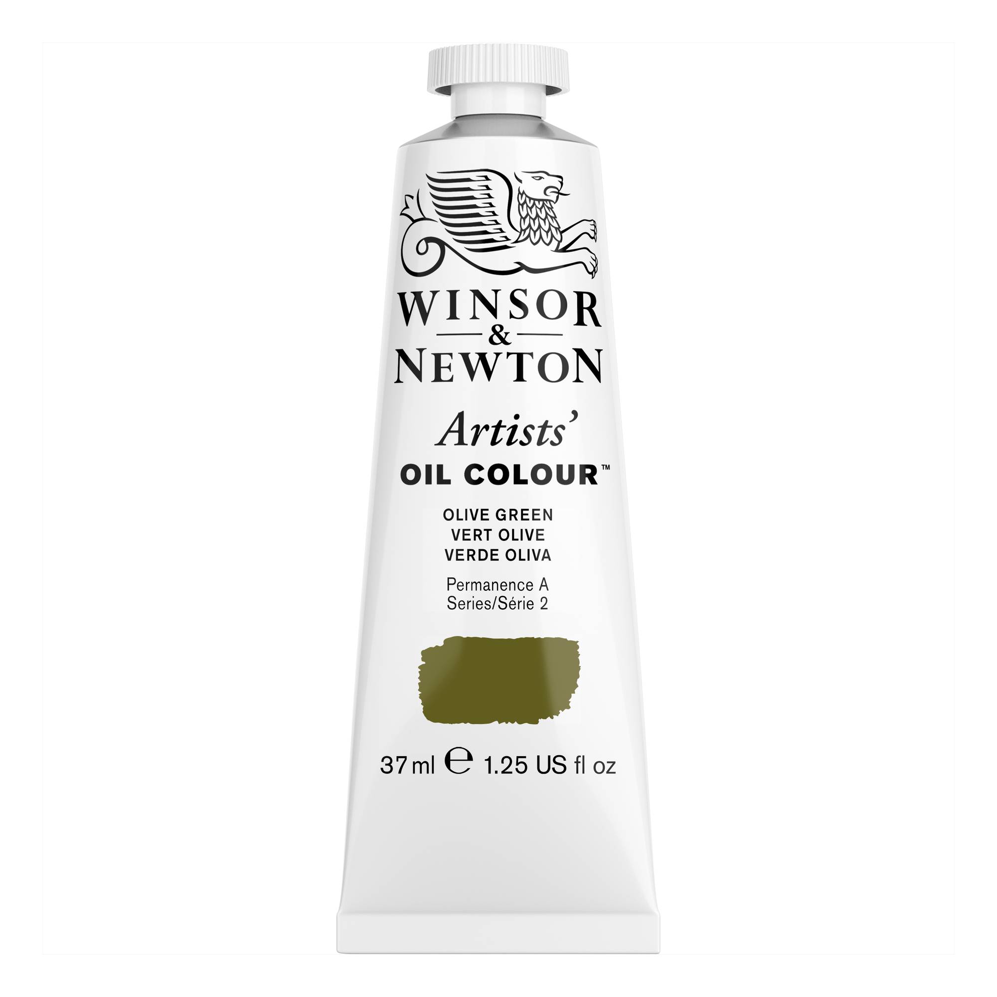 Winsor and Newton Artists Oil Colour Olive Green 37ml