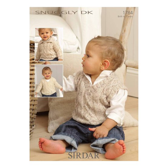 Sirdar Snuggly DK Sweaters and Tank Top Digital Pattern 1784