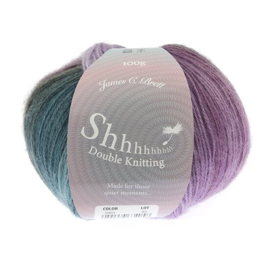 James C Brett Evening Sky Shhh DK Yarn 100g