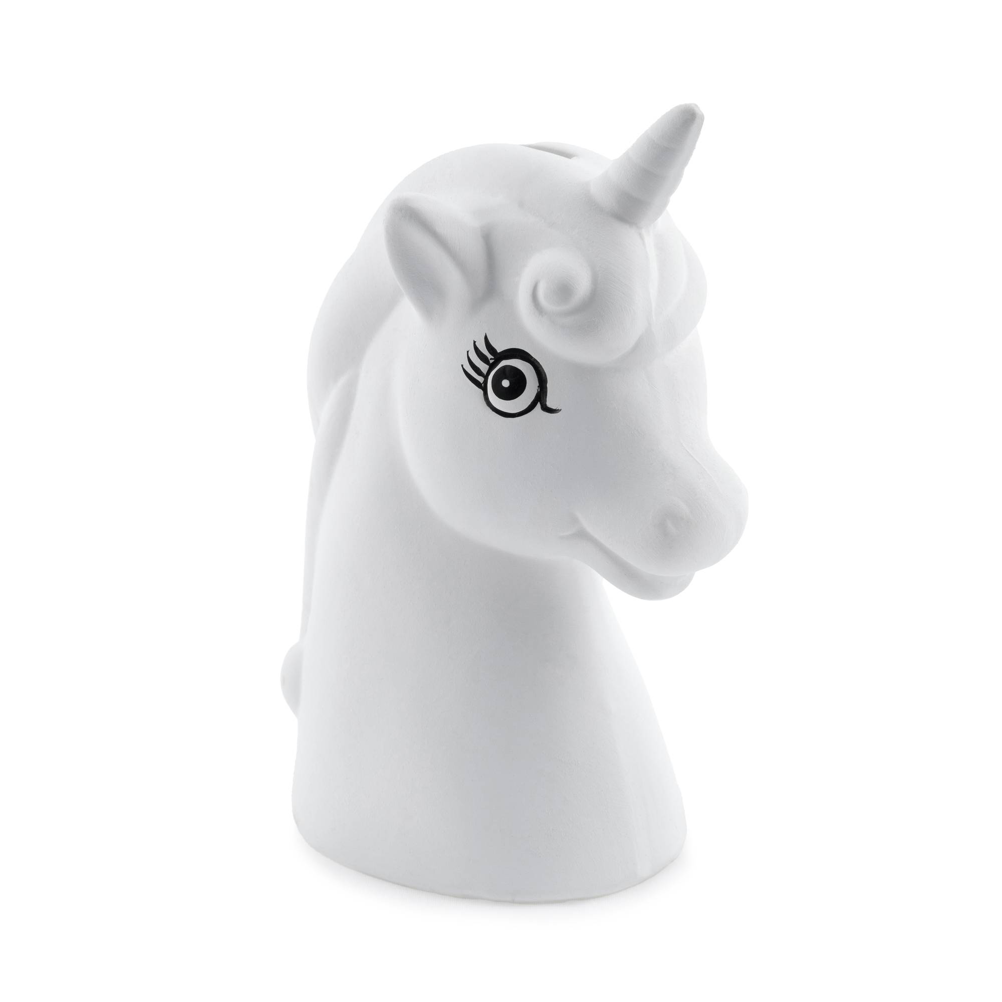 Paint Your Own Unicorn Head Money Box