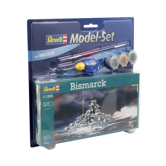 Revell Bismarck Model Set 1:1200