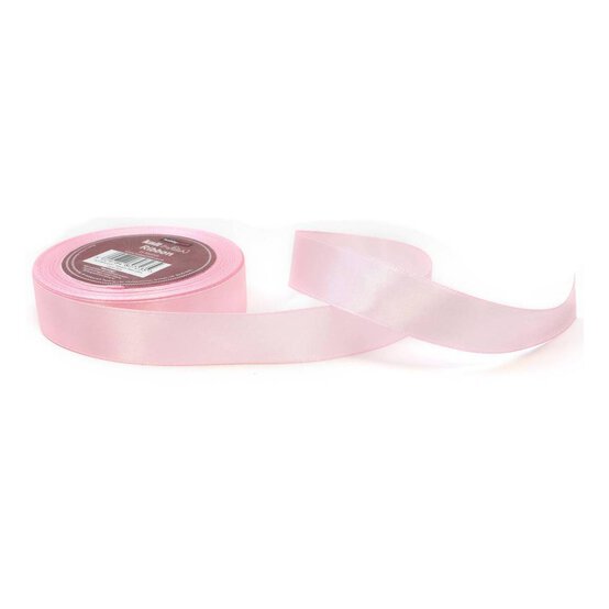 Light Pink Satin Ribbon 20 mm x 15 m