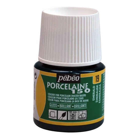 Pebeo Emerald Porcelaine 150 Paint 45ml