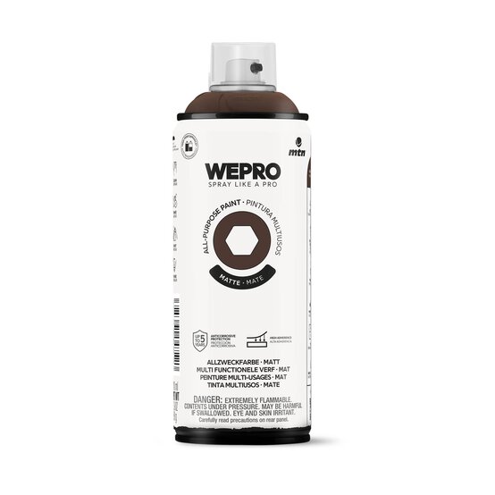 MTN WEPRO Brown Matte All-Purpose Paint 400ml