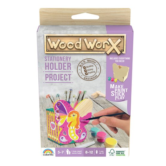 Wood WorX Stationery Holder Project Kit