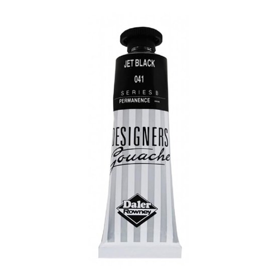 Daler Rowney Jet Black Designers' Gouache 38ml