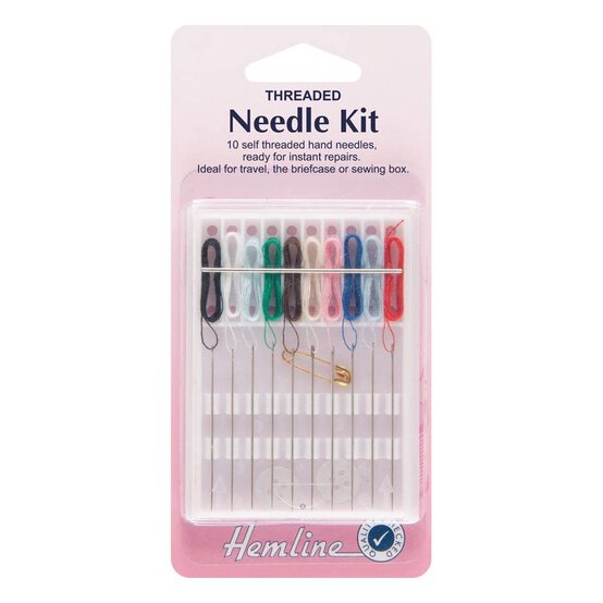 Hemline Threaded Needle Kit