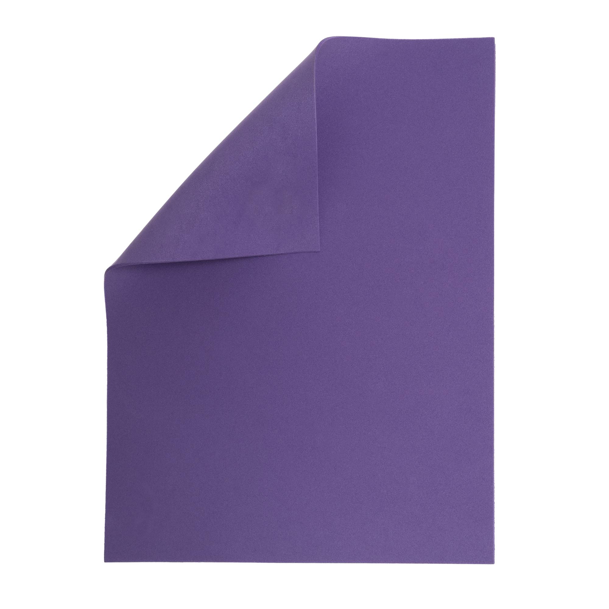 Purple EVA Foam Sheet 22.5cm x 30cm