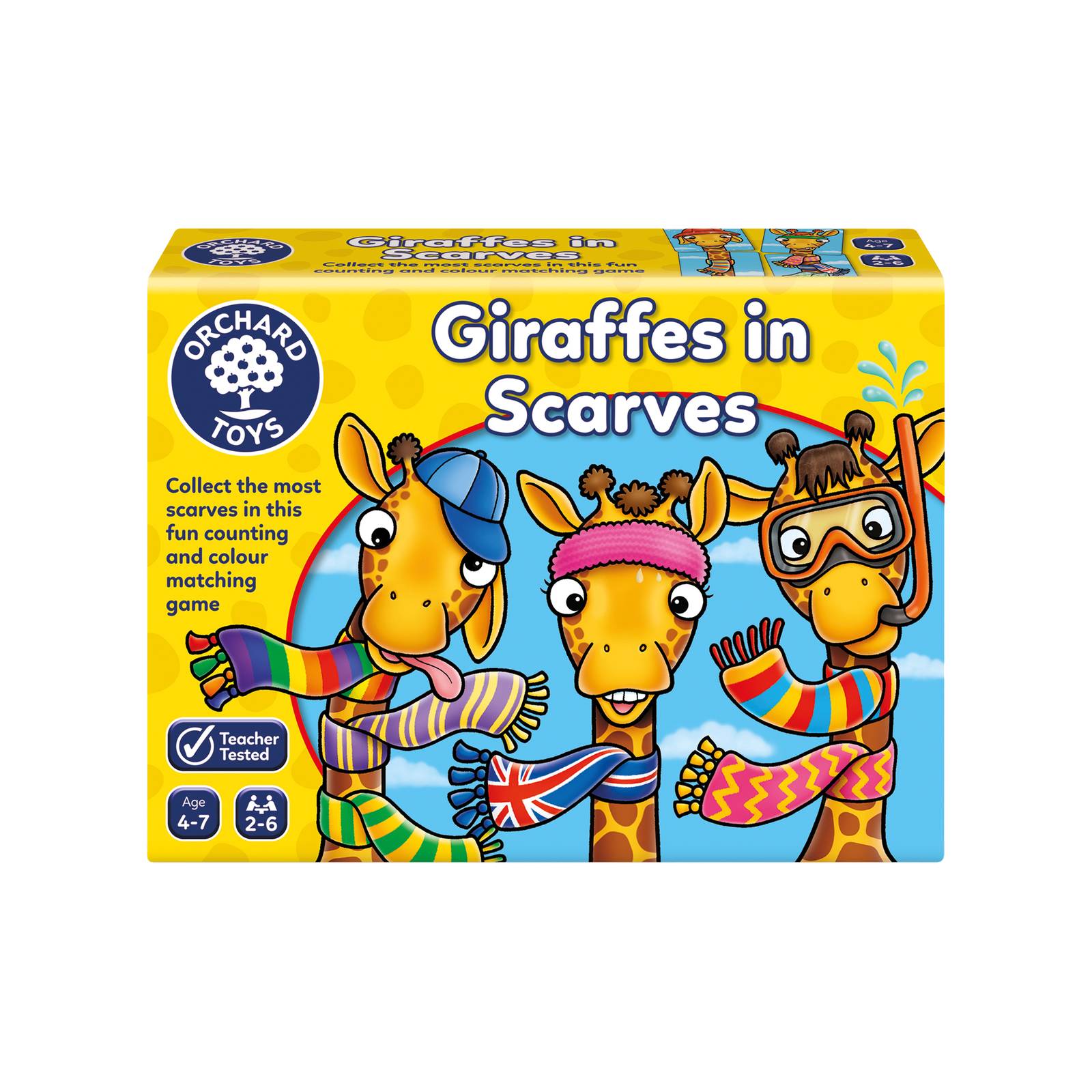 Orchard Toys Giraffes in Scarves