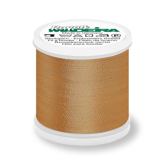 Madeira Tan Rayon 40 Thread 200m (1126)