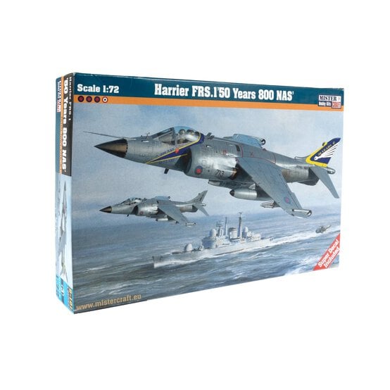 MisterCraft Harrier FRS.1 50 Years 800 NAS Model Kit 1:72