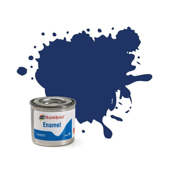 Humbrol 15 Midnight Blue Enamel Gloss Paint 14ml