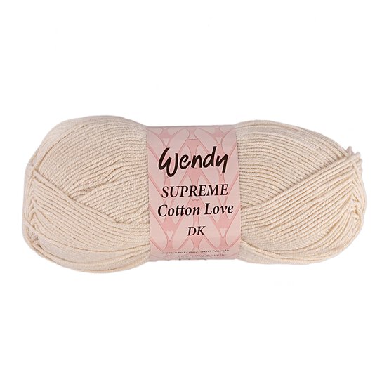 Wendy Linen Supreme Cotton Love DK Yarn 100g